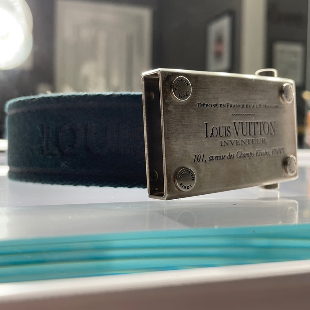 America’s cup Louis Vuitton belt